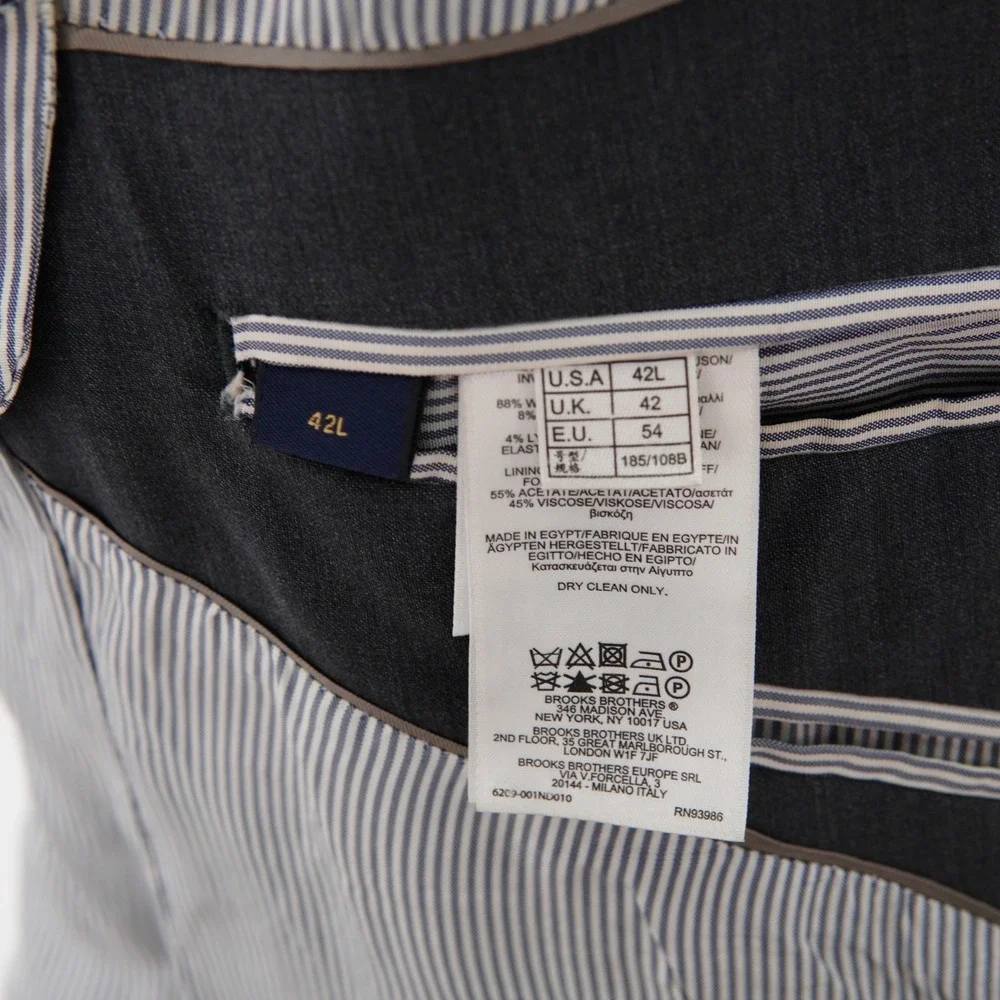 Brooks Brothers damaged brooks